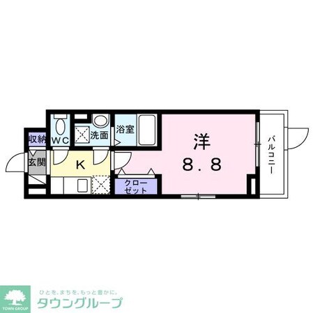 ベル西早稲田の物件間取画像